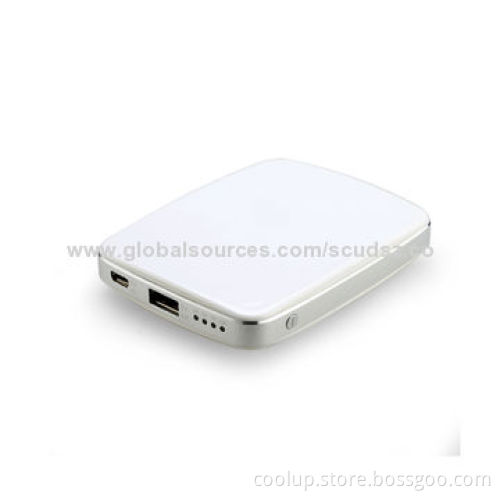 5,100mAh Power Bank with 5V DC, 1,000mAh Input